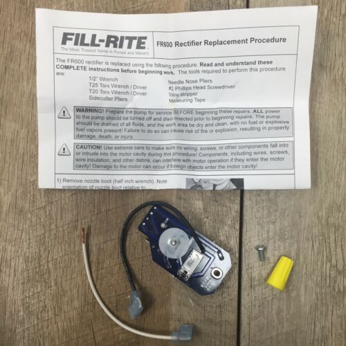 Fill-Rite KIT120CBR PCB Service Kit for 600 Series Pumps (6922799087799)